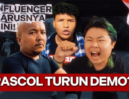 Maraknya influencer live demo dpr dan brimob