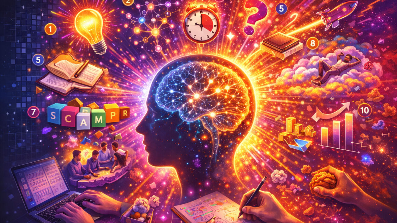 10 Creativity Hack Evergreen Tingkatkan Inovasi